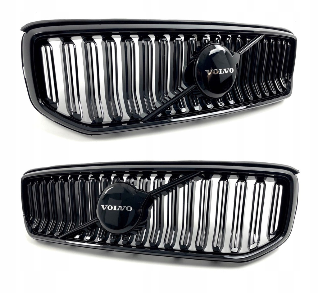 фото №1, Решётка радиатора решётка радиатора volvo xc40 lift чёрный блеск pod радар bez камеры