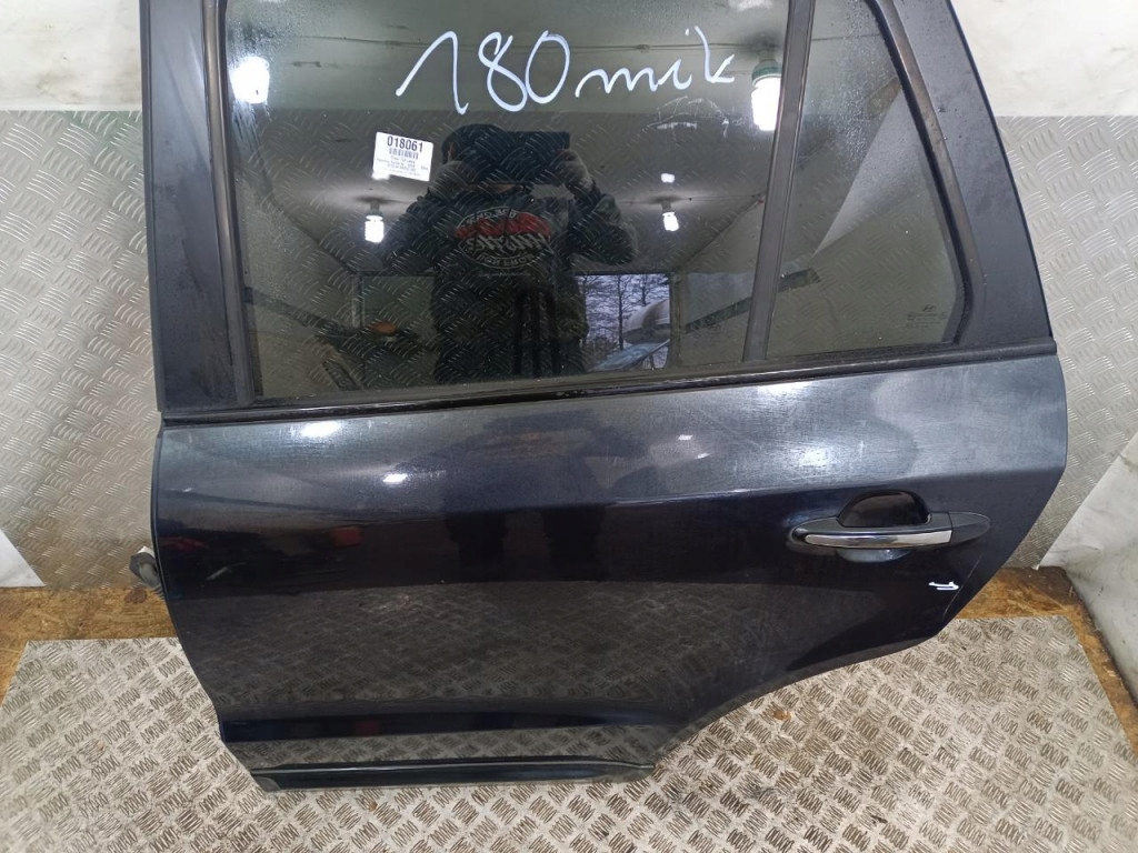 фото №8, Hyundai santa fe ii дверь задняя левая 2z