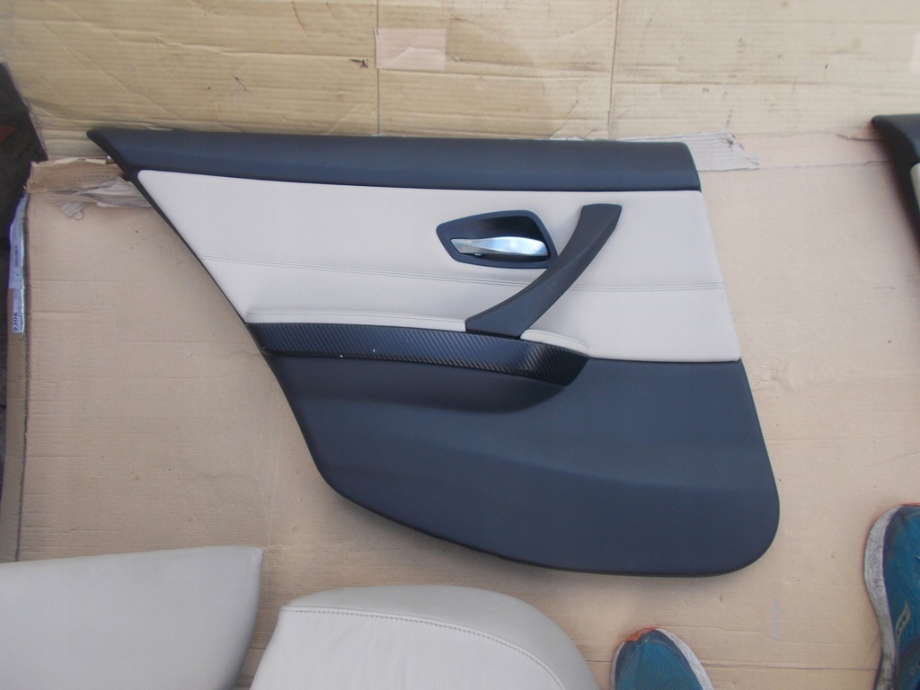 фото №12, Сидіння електричний з підігрівом обшивки заднє сидіння шкіра bmw e90