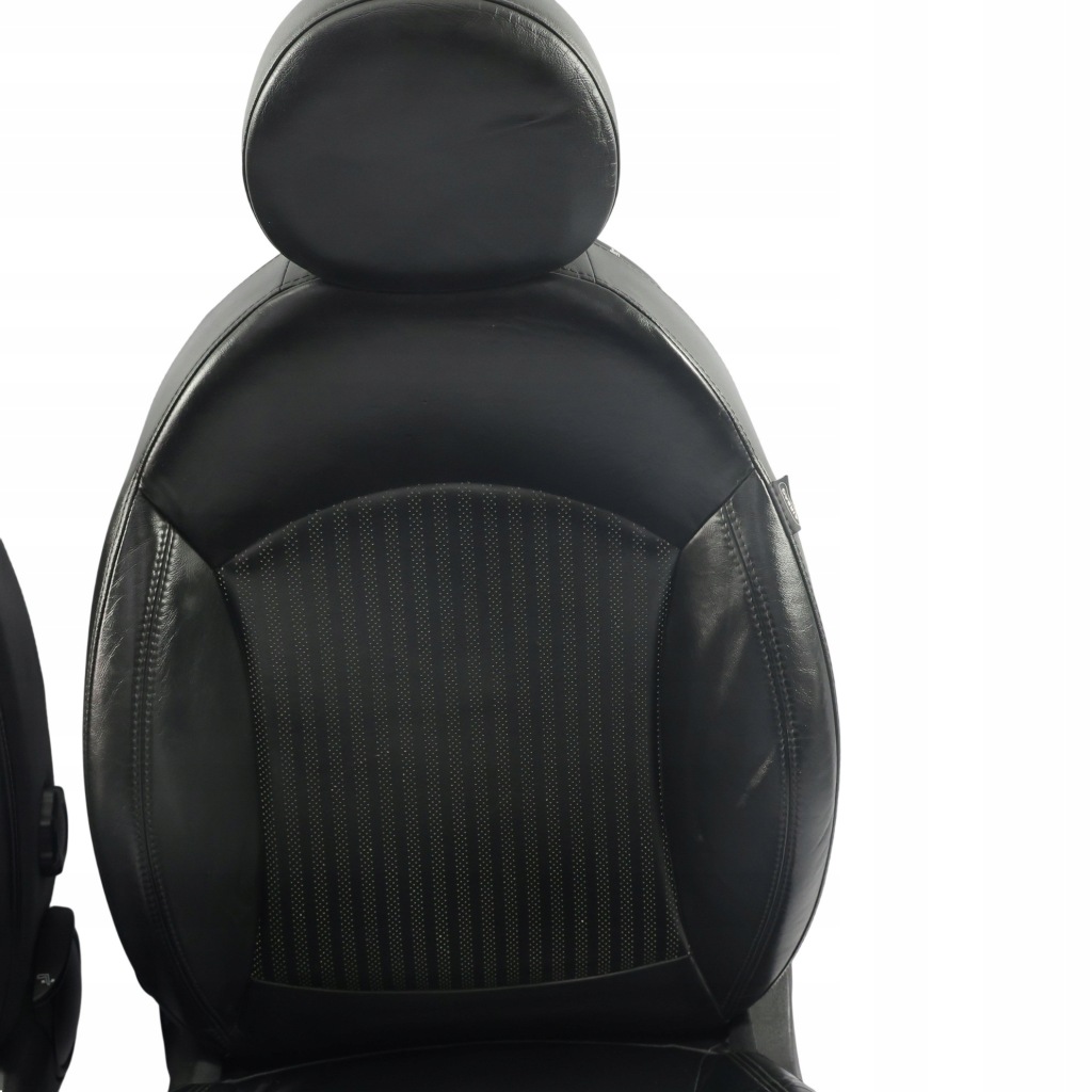 Купити Mini cooper one r57 комплект сидінь перед задні підігрів чорна шкіра