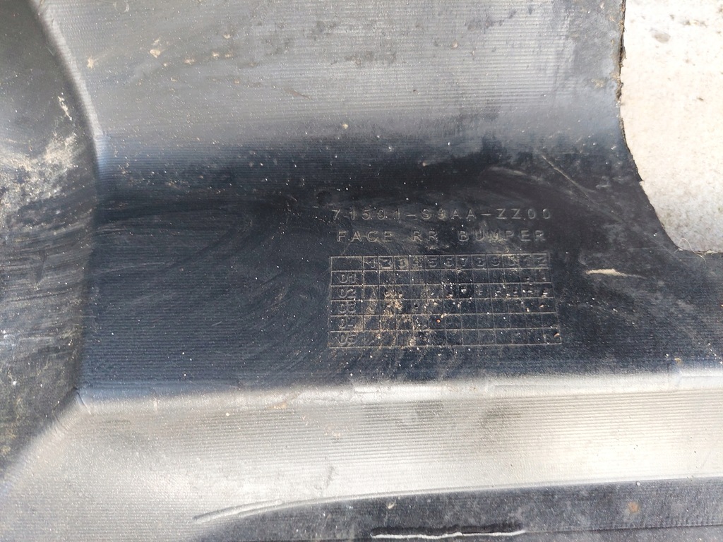 фото №8, Honda crv cr-v бампер задня 02r-