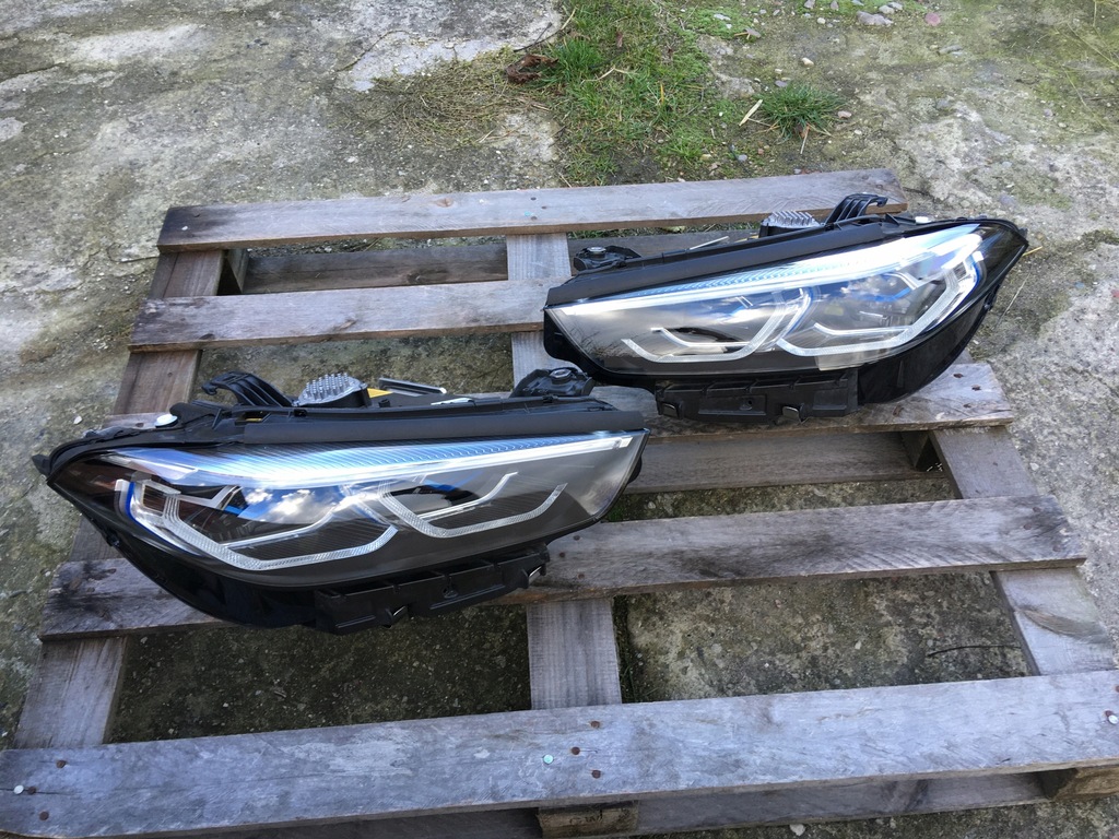 фото №11, Bmw 8 g14 g15 g16 лампа laser usa капот бампер перед ameryka m8 f91 f92 93