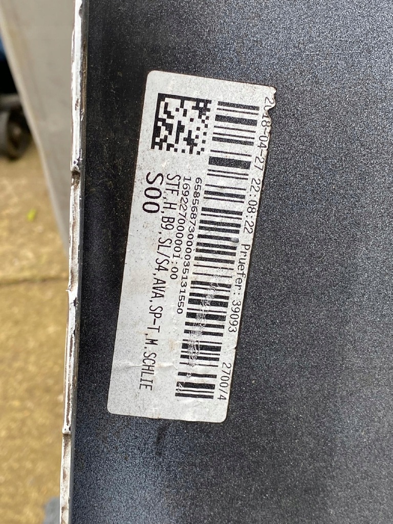 фото №8, Audi a4 b9 avant s-line бампер задняя