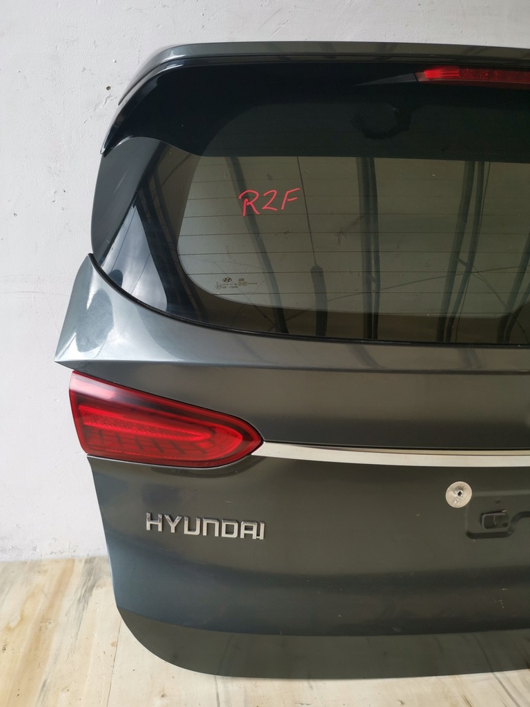 фото №3, Hyundai santa fe iv r2f крышка багажника багажника комплектная