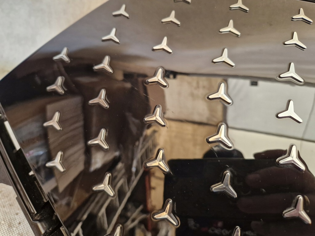 фото №2, Решётка радиатора каркас led mercedes eqa