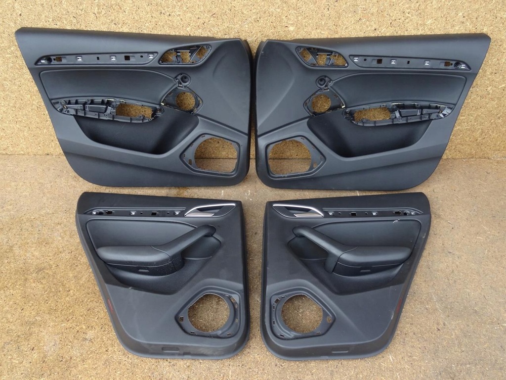 фото №15, Audi q3 8u s-line 11-18 обивка сиденья полная кожа заднее сиденье спинка комплект