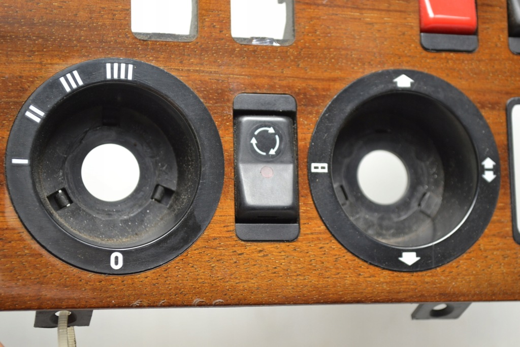 Mercedes w126 drewno консолі pokręteł середина панель Доставка