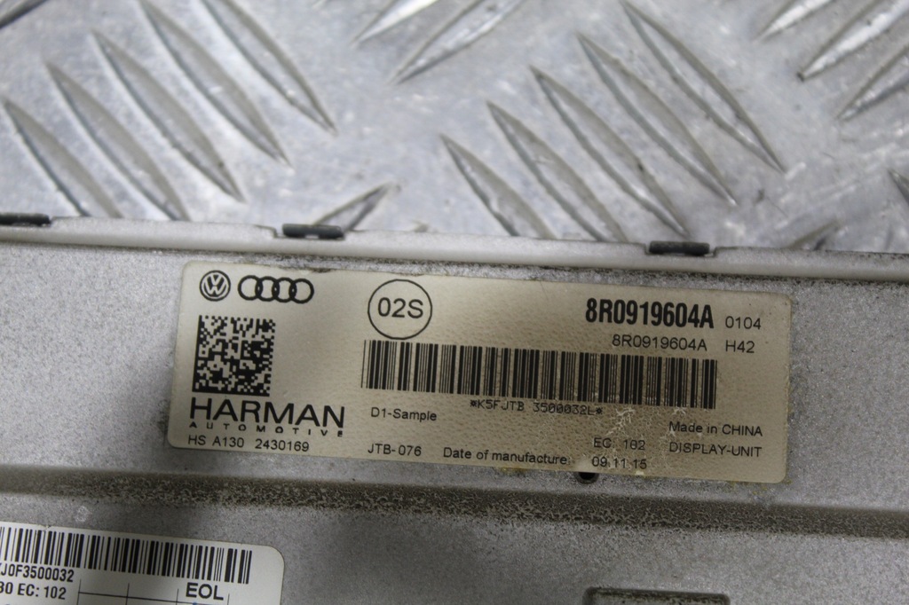фото №4, Навігація navi audi a5 8t 8t0 lift 8r0919604a