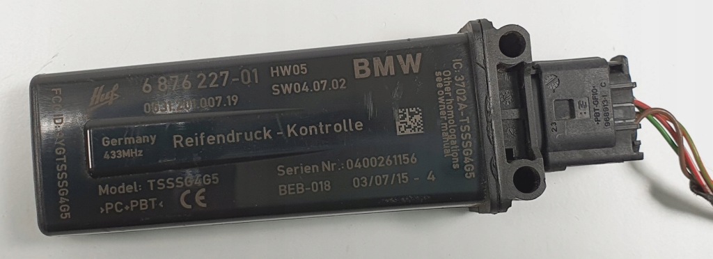 фото №1, Модуль блок керування тиску шин bmw 5 f07 6876227