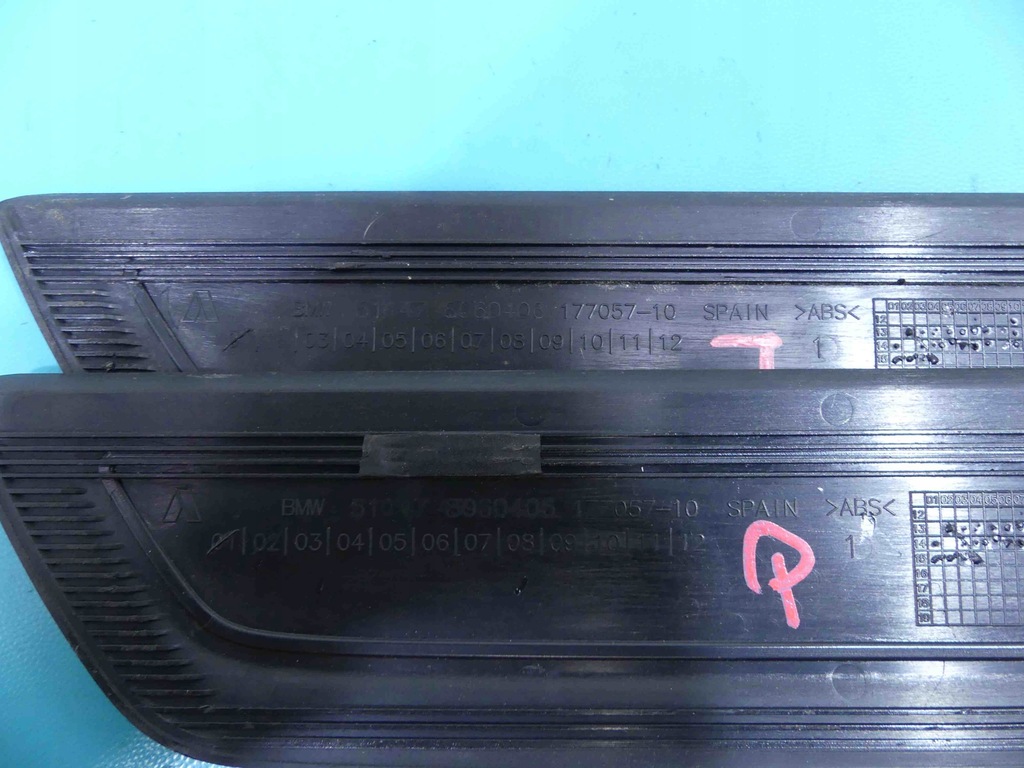 фото №7, Накладки накладки порогові перед bmw x3 f25