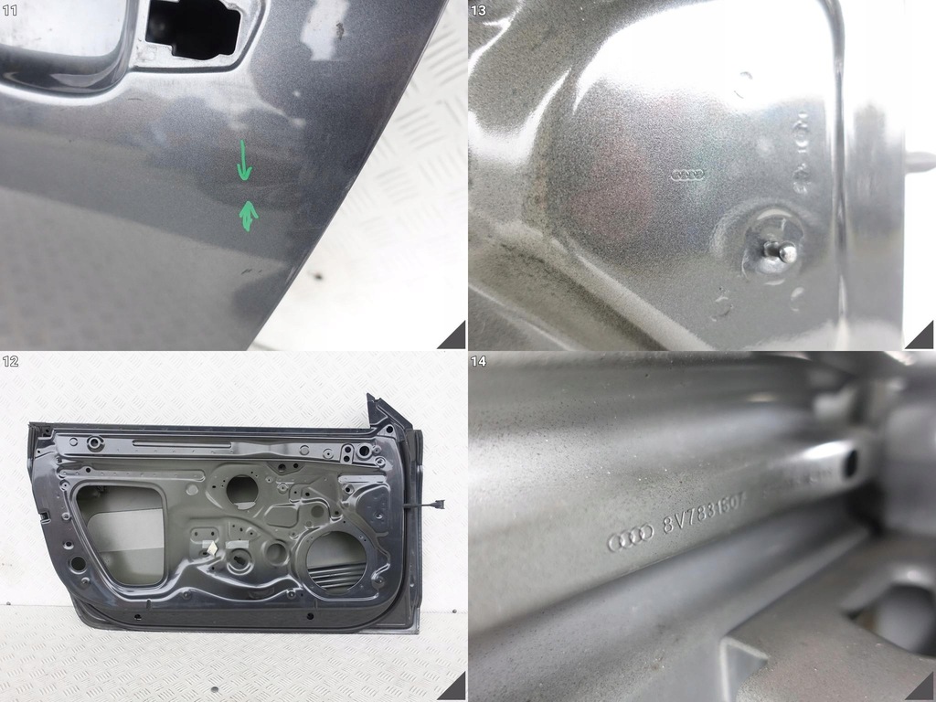 фото №12, Audi a3 s3 rs3 8v7 cabrio 12-20 двері ліва перед