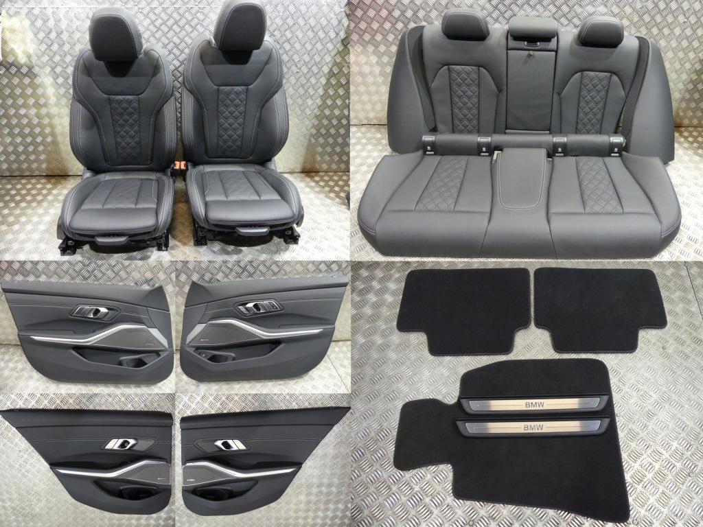 фото №1, Bmw 3 g20 rhd sport individual оббивка сидіння підігрів заднє сидіння 141 km