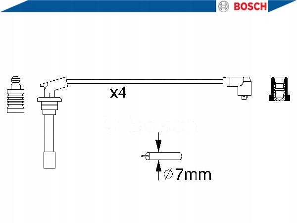 фото №4, Bosch провода зажигания honda 1,3 16