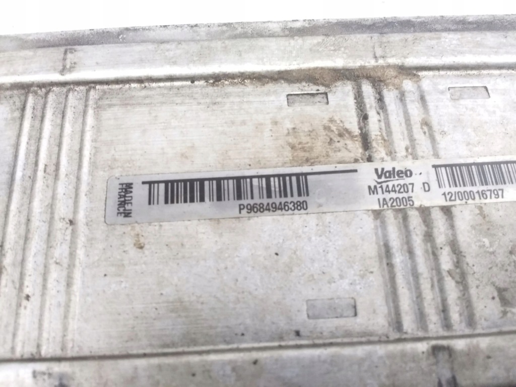 Peugeot 508 2012 радиатор воздуха наддувочный / интеркулер в Украине