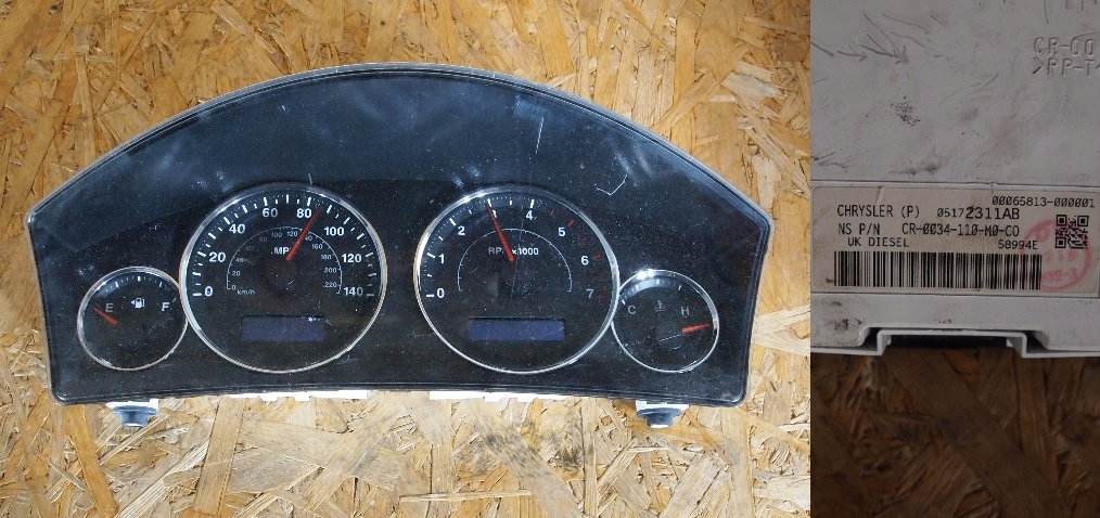 фото №1, Лічильник прилади jeep commander гарантія