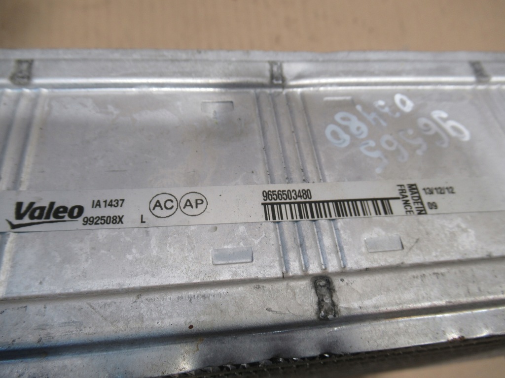 фото №6, Интеркулер 9656503480 peugeot 308 1.6 thp