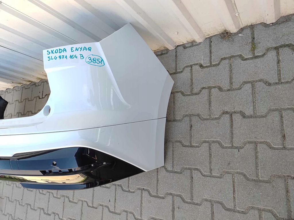 фото №7, Skoda enyaq 5lg бампер задня задній 3851