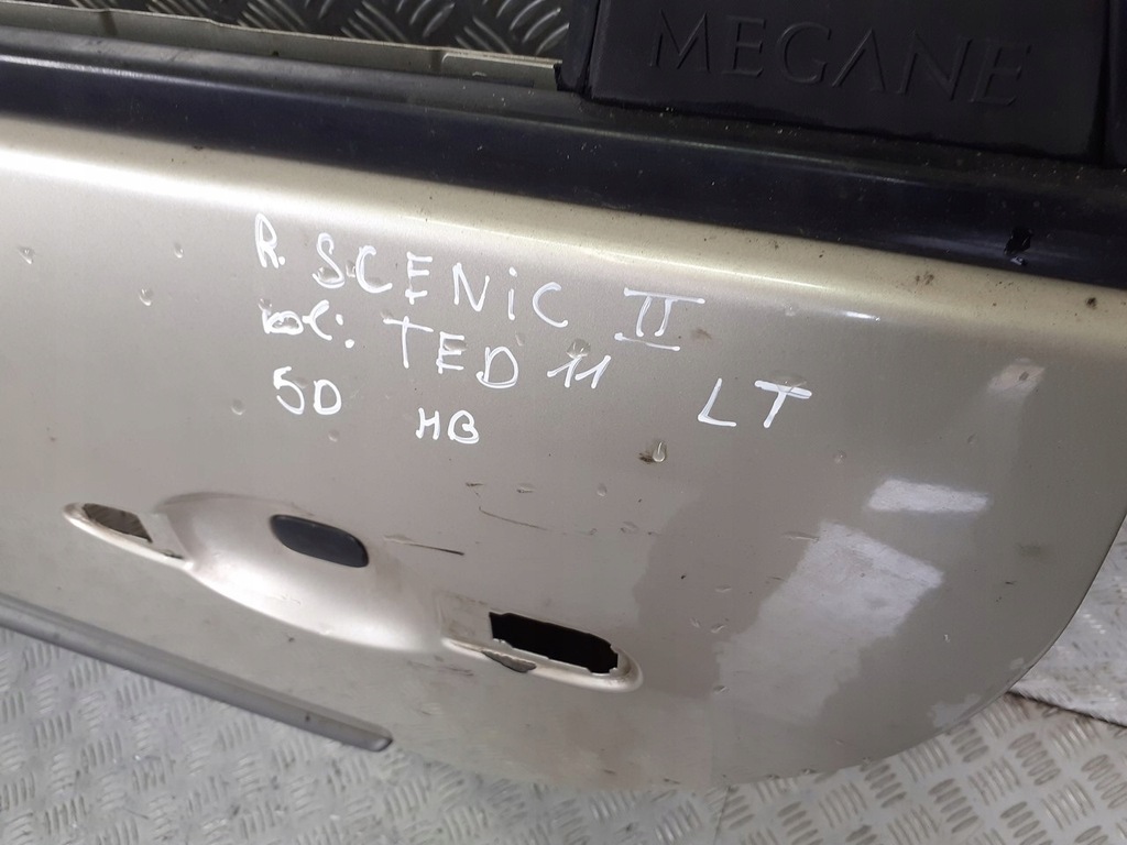 фото №3, Двері лівий задня renault scenic ii ted11