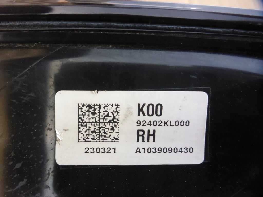 фото №11, Hyundai ioniq 6 vi лампа задняя задняя правая led 92402-kl000 оригинал europa