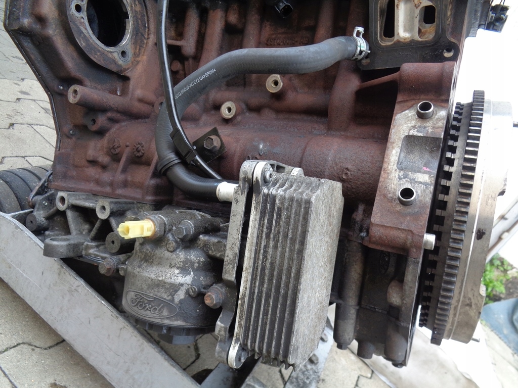 фото №10, Двигатель 3s7q6015ab kompletny блок двигателя ford mondeo mk3 iii 2.0 tdci 130km 07r.