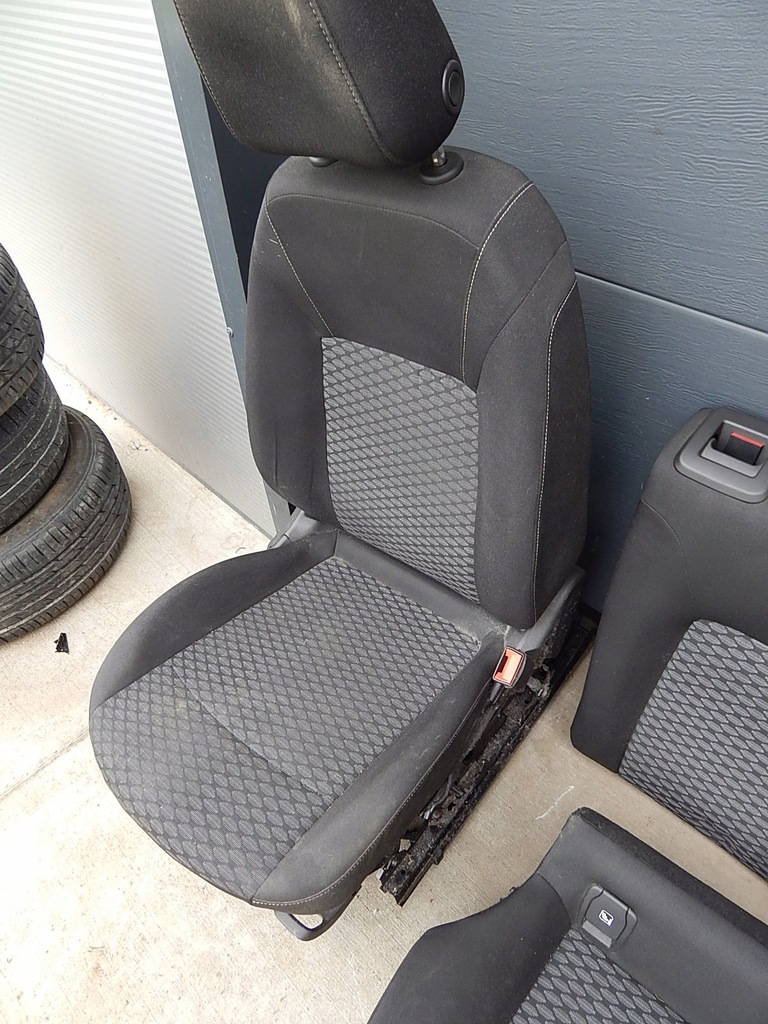 фото №4, Opel astra k hb сидіння комплект сидінь заднє сидіння