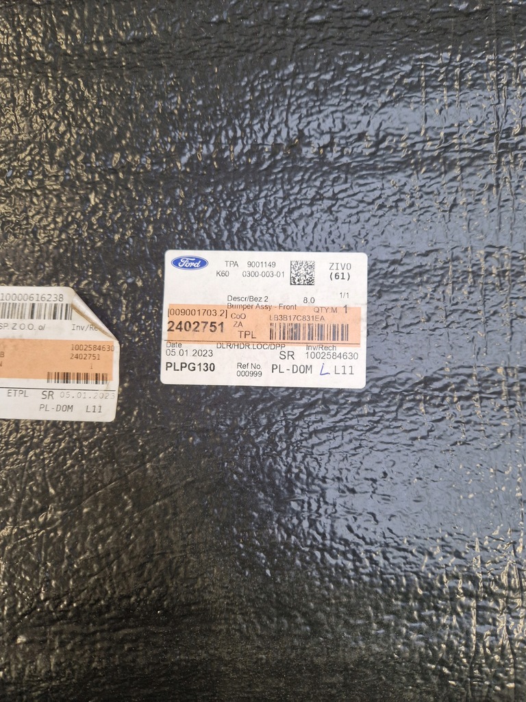 фото №2, Бампер передній ford ranger mk5 2021