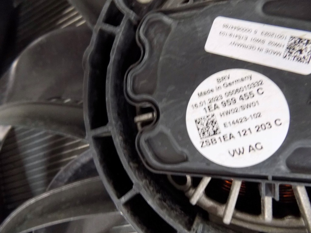 фото №9, Audi q4 e-tron cupra born enyaq vw id.3 id.4 радиатор вентилятор шторка