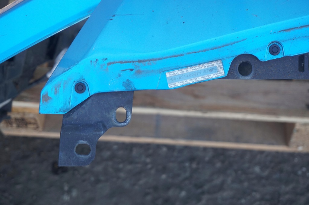фото №14, Mazda 3 bl ii lift 11r бампер передний bbn2-50031 решётка радиатора противотуманная фара 38j