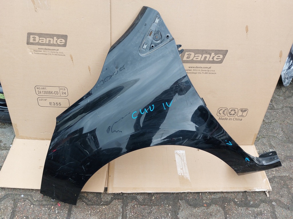 фото №1, Крыло левый передний renault clio iv 13-