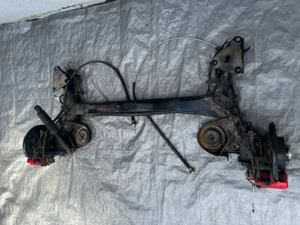 фото №5, Fiat 500 abarth lift oś задняя балка комплектная 2016-