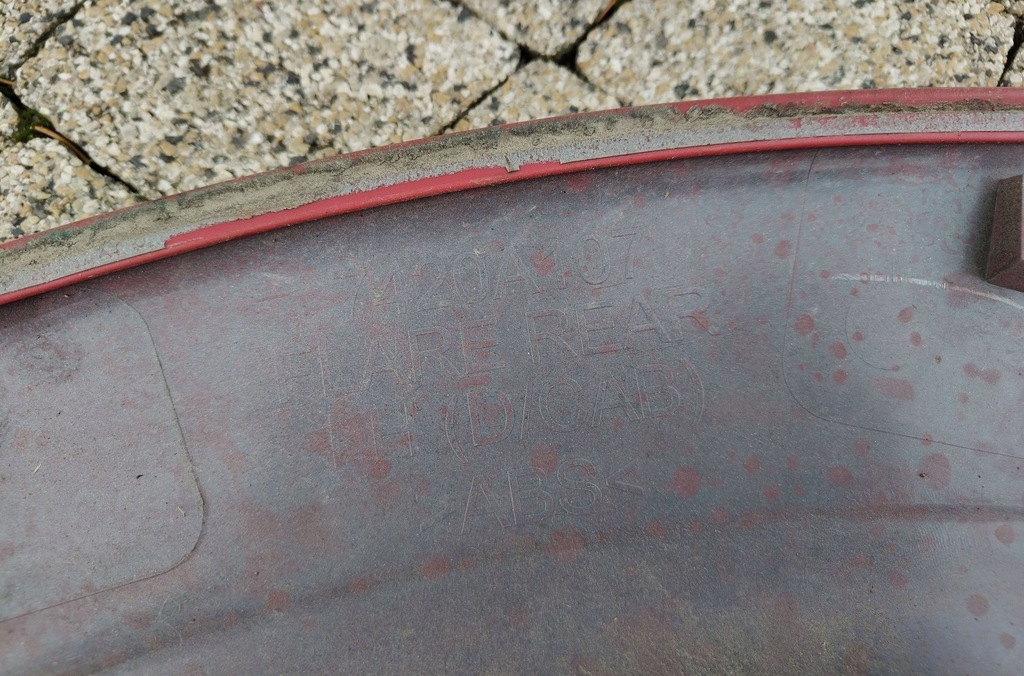 фото №8, Mitsubishi l200 4 iv молдинг крила lewego заднього r59 лівий задня