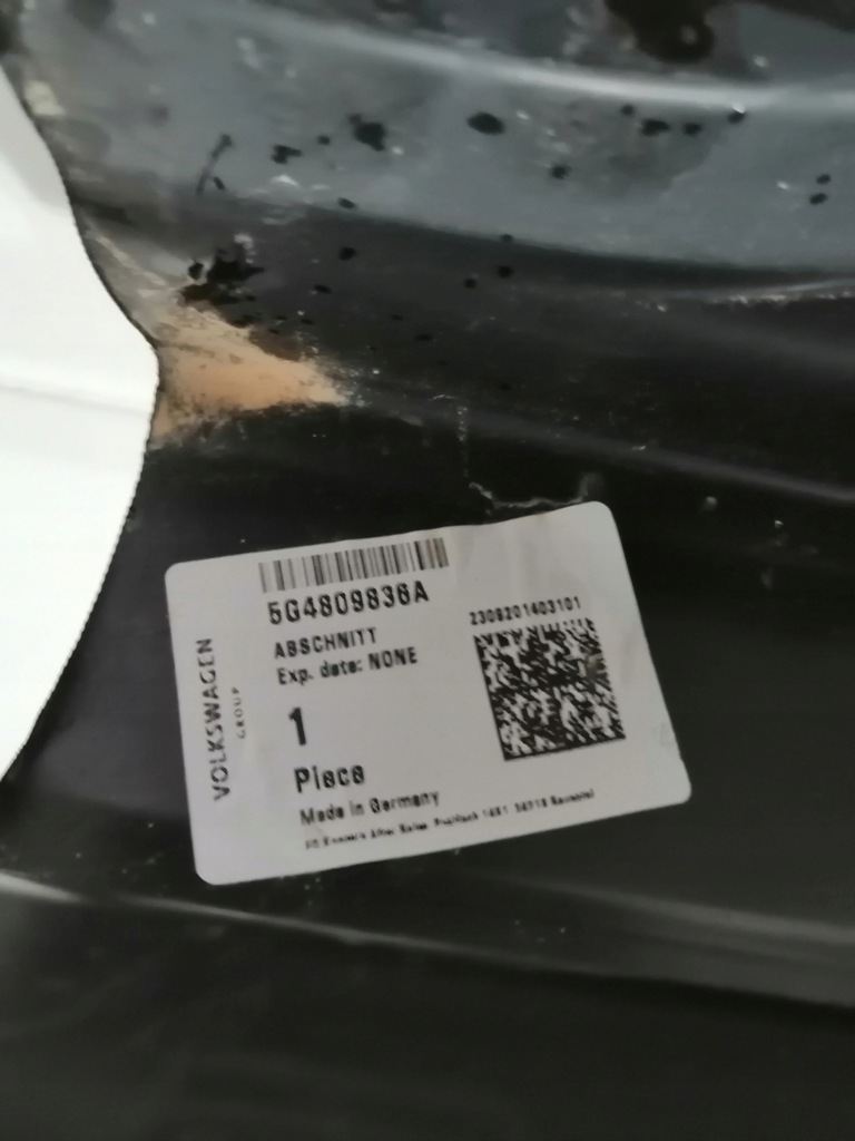 фото №7, Поріг блок двигуна bok правий перед vw golf vii 5g4 новий оригінал