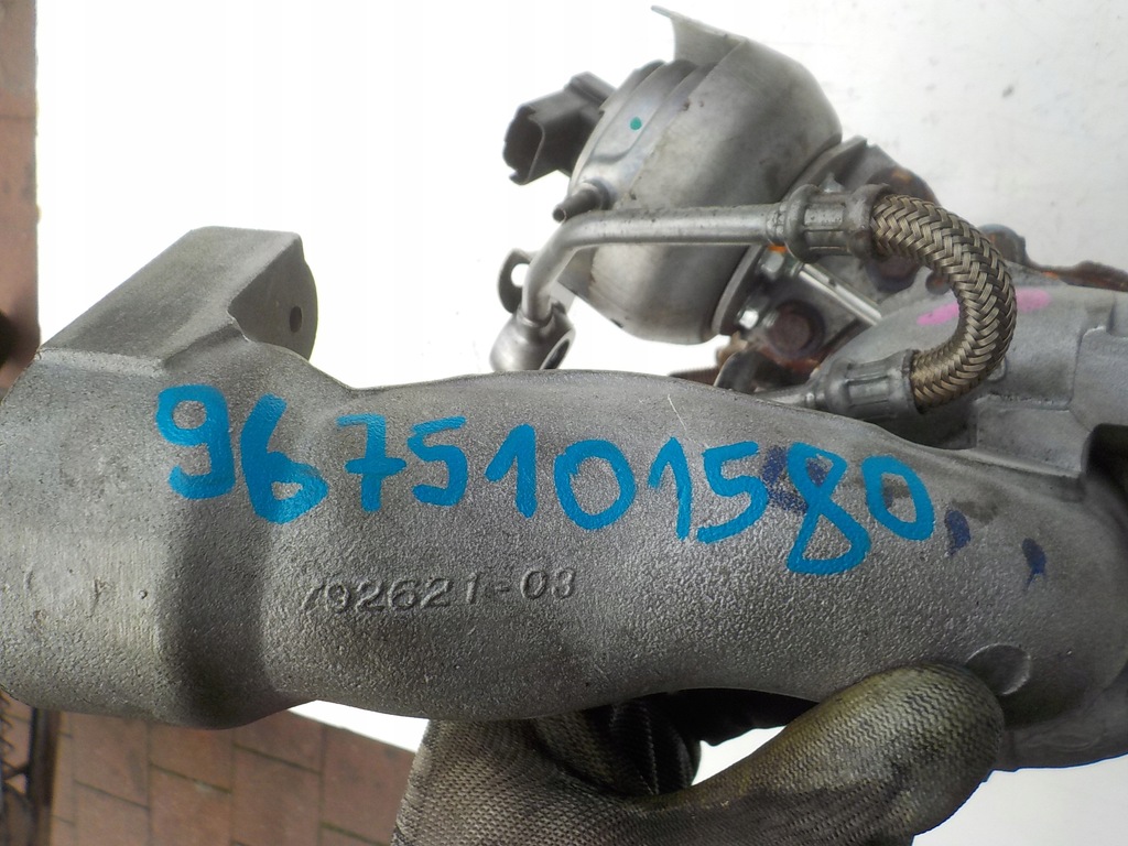 фото №8, Citroen jumpy ii fiat scudo ii 2.0 hdi rh02 турбонагнітач 9675101580