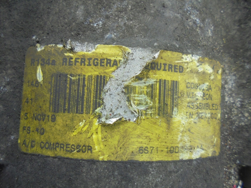 фото №5, Компрессор кондиционера ford mondeo mk3 2.2 tdci