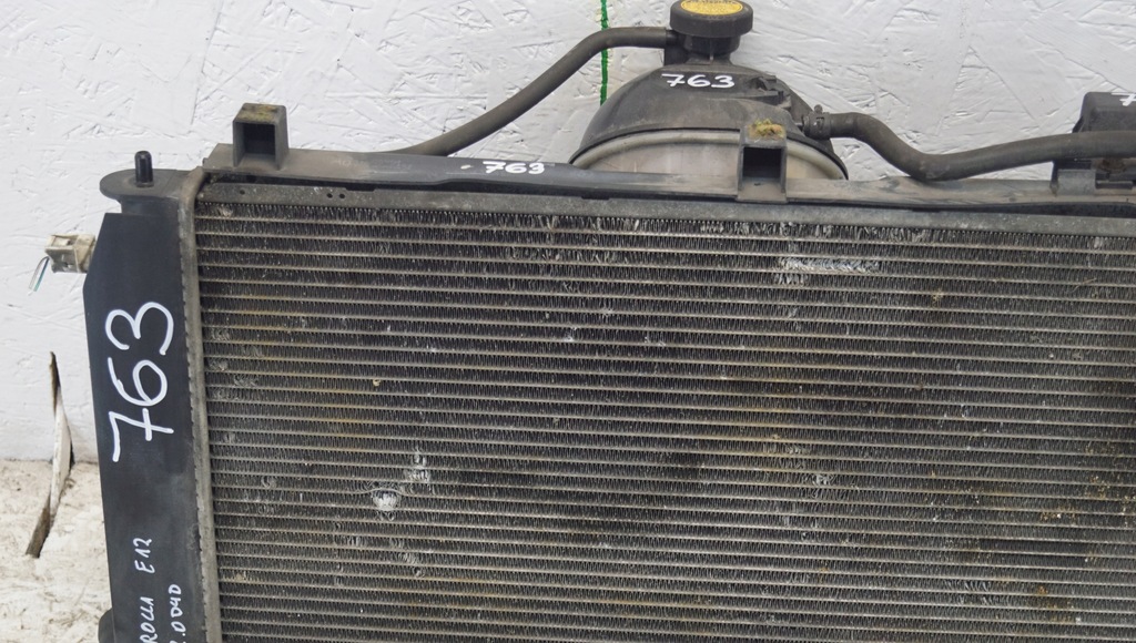 фото №5, Радиатор вентилятор toyota corolla e12 2.0 d4d