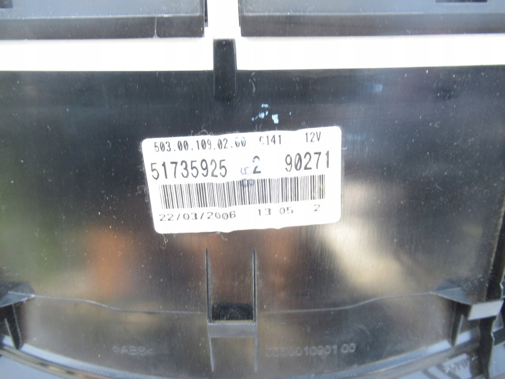 Панель приборная панель приборы fiat croma 2 2005r- 1.8 1.9 16v prze 67943 km 51735925 с Разборки