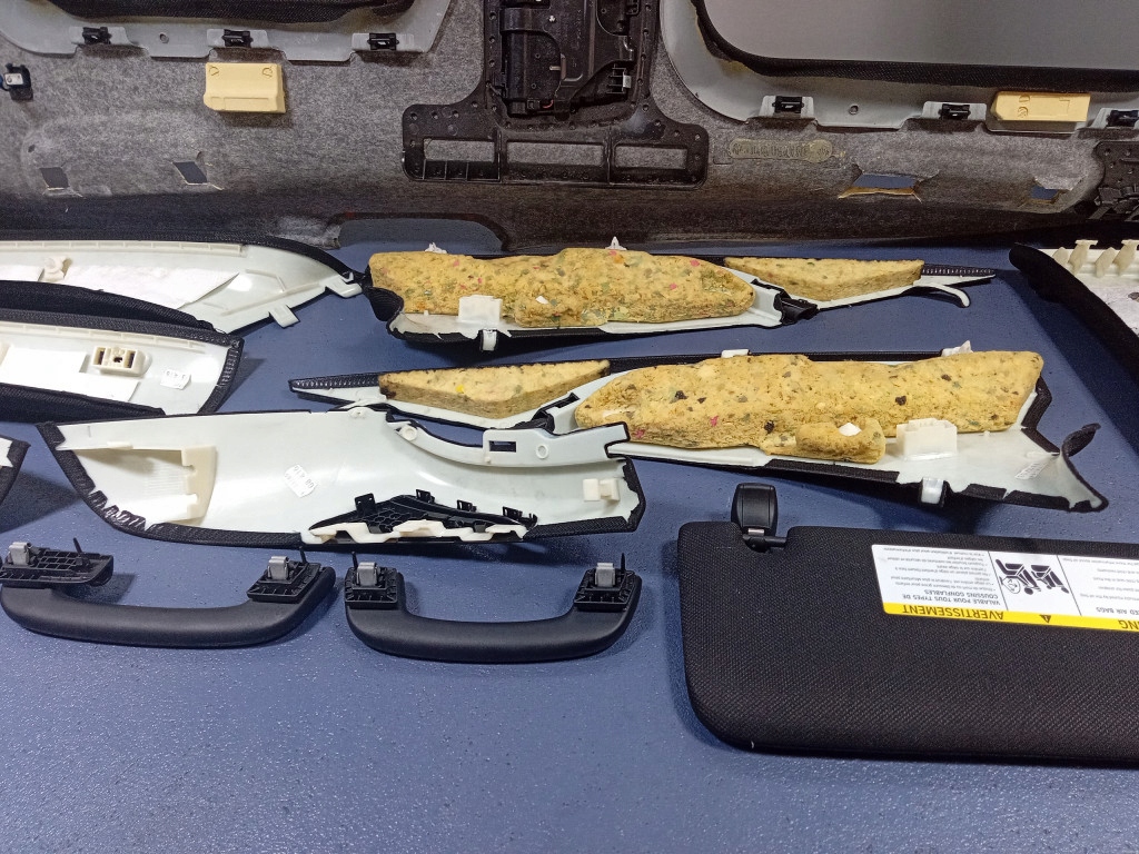 фото №7, Bmw 7 g12 long стеля czarna панорама m набір kpl