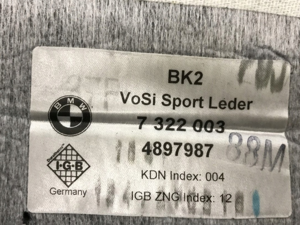 фото №12, Сиденье сиденье кожа перед bmw 5 f07 gt 7322003