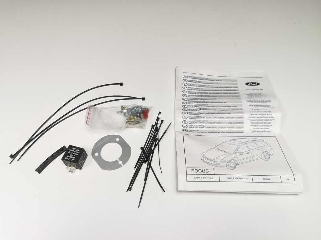 фото №9, Набір, джгут фаркоп ford focus оригінальний номер 98ax n15a416 aa 1075456