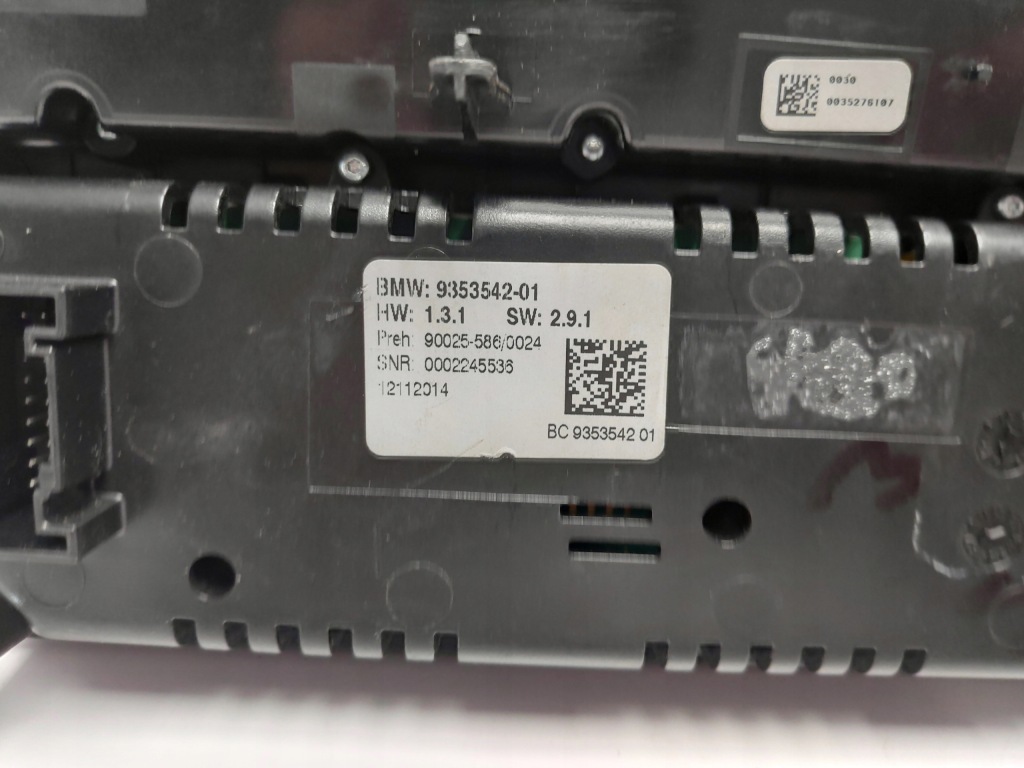 фото №8, Bmw 7 f01 f02 панель кондиционера радио 9353542