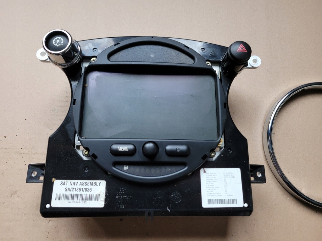 фото №3, Дисплей навигации экран mini r52 r53 65906947196 alpine