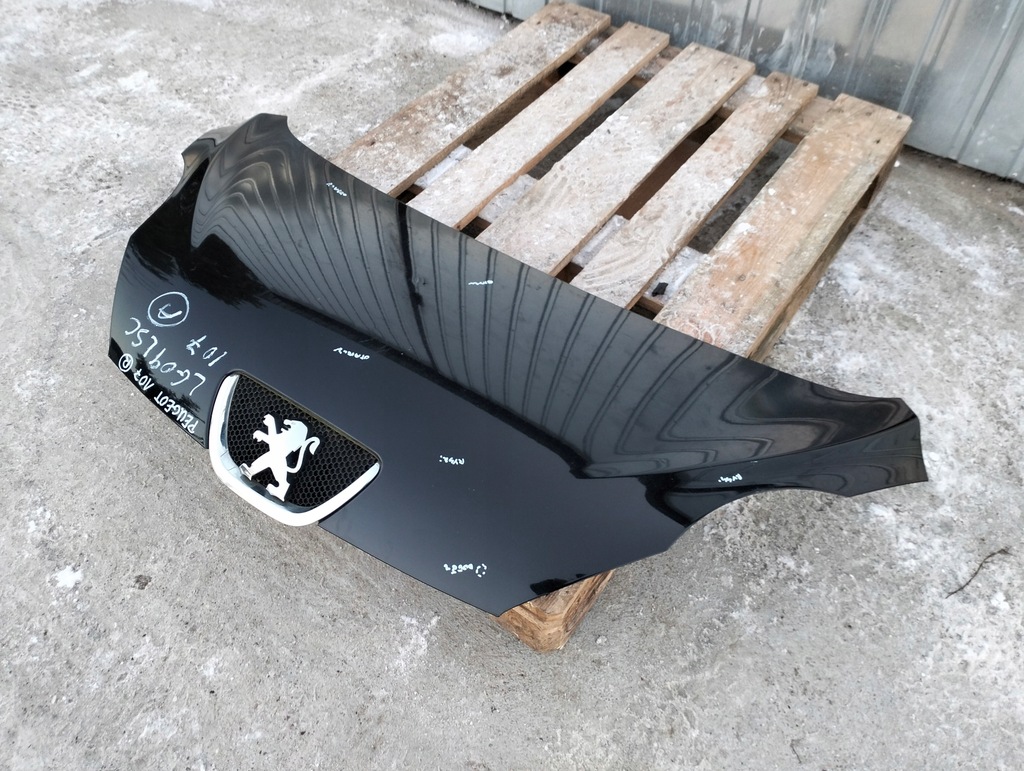 фото №11, Капот peugeot 107 lift хром цвет exz 2008-2012 оригинал