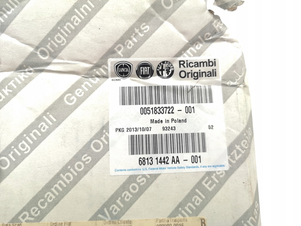 фото №9, Педаль газа fiat 500 abarth 2007-obecnie оригинал