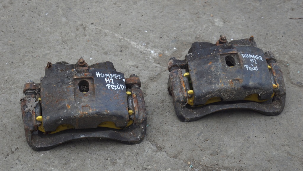 фото №7, Супорт гальмівний лівий перед hummer h2