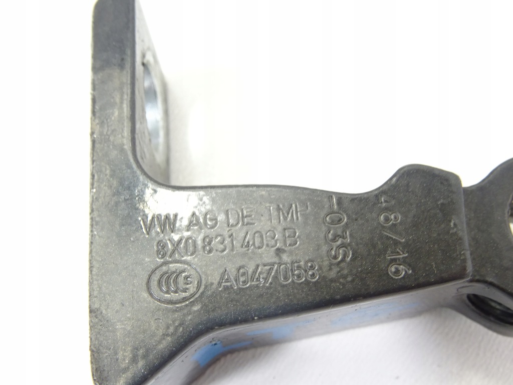 фото №5, Audi a1 8x lift 1.6 tdi петля двері лівий задня góra lz7m nanograu 8x0831403b