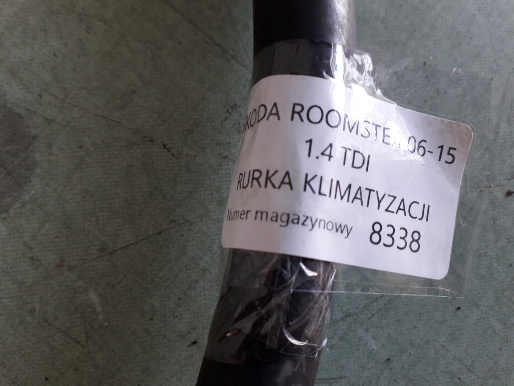 фото №4, Skoda roomster 1.4 tdi трубка кондиционера