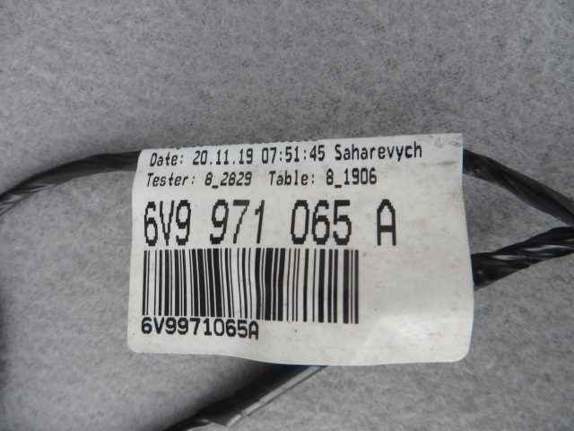 фото №7, Skoda fabia 3 iii kombi 6v9 жгут датчики pdc 6v9971065a