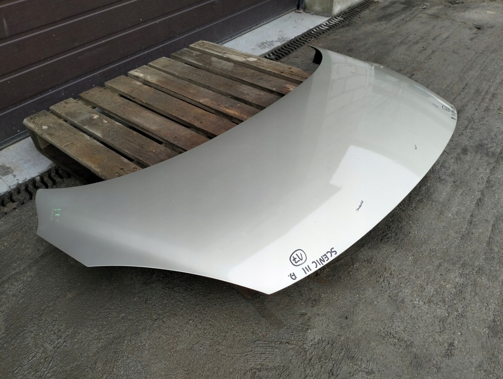 фото №4, Капот renault scenic iii колір ted11 оригінал лак 2008-2012