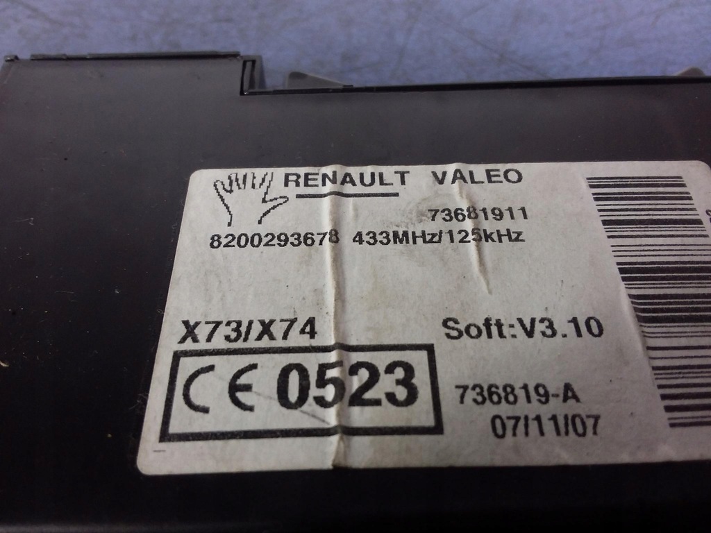 фото №6, Renault vel satis lift набор стартовый 2.0t