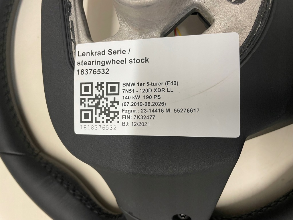 фото №9, Повітропровід шкіра мультифункція bmw 1 f40 2 f44 3 g20 оригінал